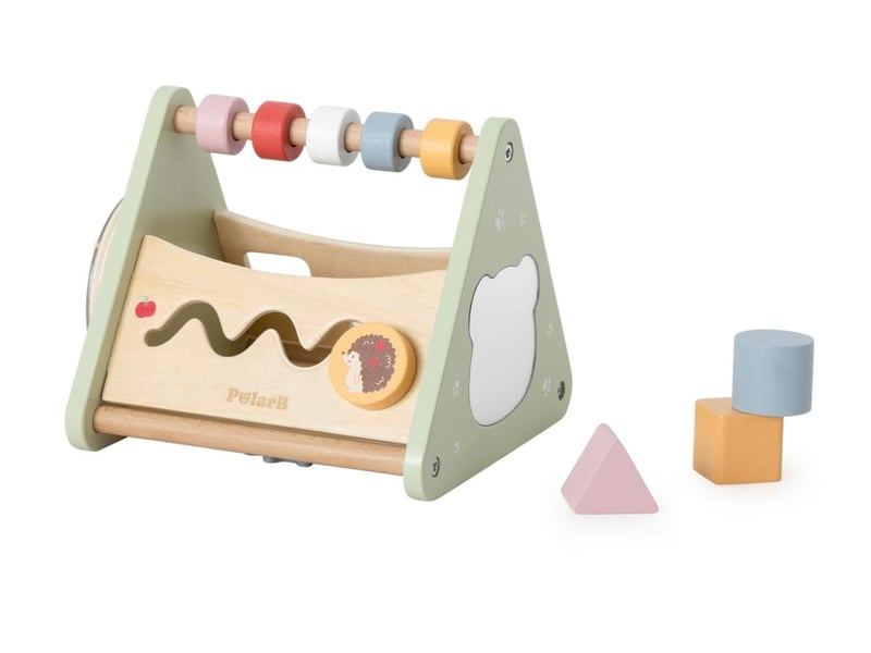  Triangle d'activités viga 44301 polarb - bois 6 faces 6971608443015 - Conforama D