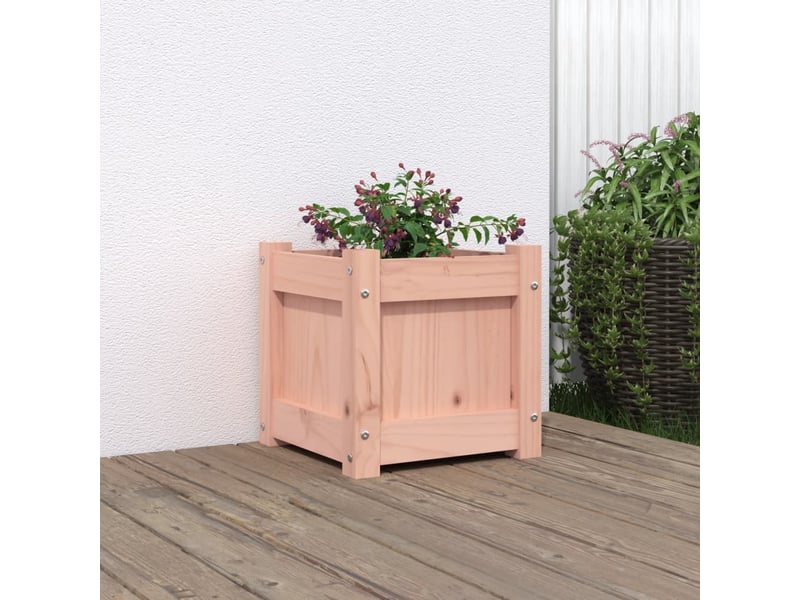  Jardinière - bac à fleurs 31x31x31 cm bois massif de douglas  - Conforama B