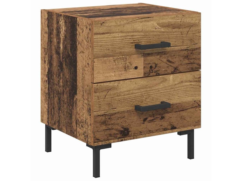  Table de chevet - cabinet de chevet - table de nuit bois ancien 40 x 35 x 47,5 cm  - Conforama A
