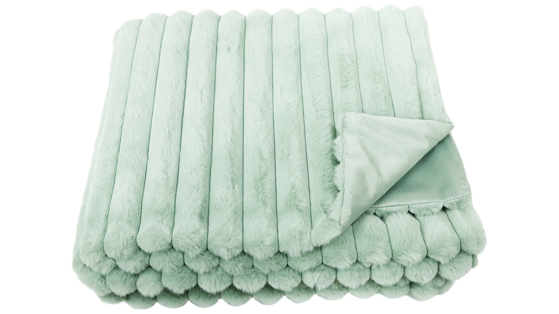 CONFORAMA Plaid 130X170CM vert DOUDOU