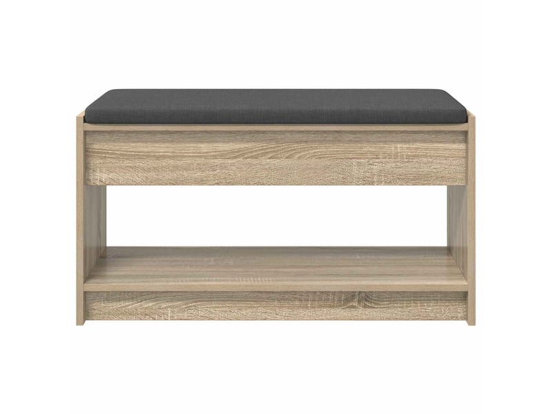  Banc d'entrée, banc interieur chêne sonoma 83x38x45 cm  - Conforama E