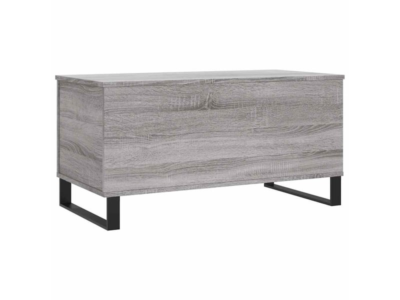  Table basse - table de salon - table à thé sonoma gris 90x44,5x45 cm bois d'ingénierie  - Conforama E