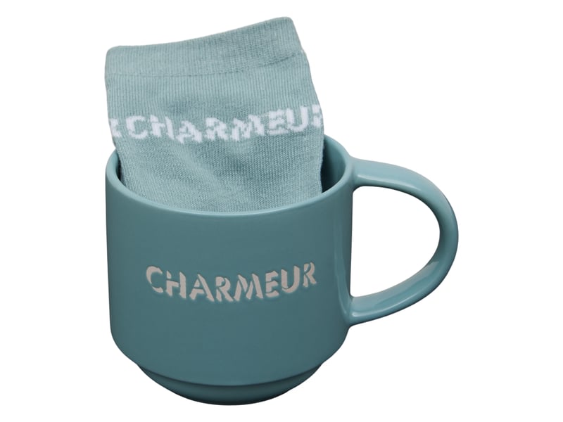 Mug Grès coloris assortis  - Conforama L