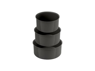 Batterie de cuisine tefal renew ceramic 4 pieces l2729302 noir