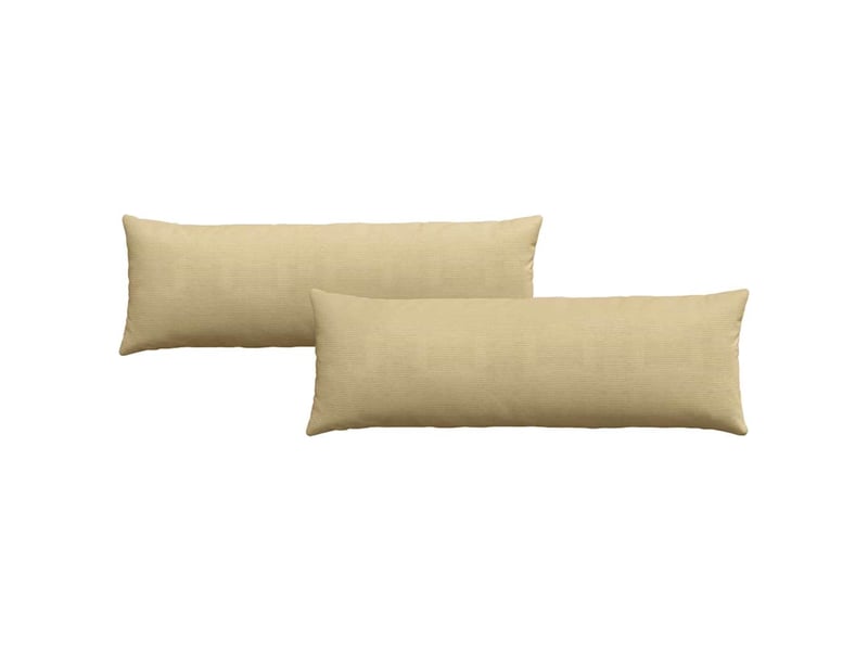  Lot de 2 coussins de canapé, coussins décoratifs vert gris 120 x 40 cm cf59198  - Conforama A