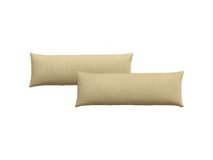 Lot de 2 coussins de canapé, coussins décoratifs vert gris 120 x 40 cm cf59198