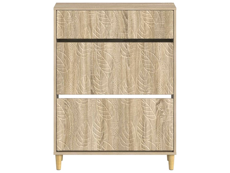  Meuble à chaussures, armoire à chaussures delft 78x24x103 cm bois d'ingénierie shl7148  - Conforama D