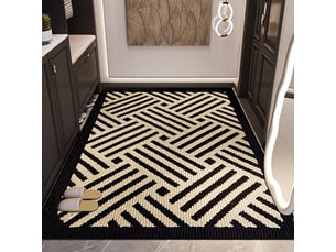 Paillasson intérieurextérieur générique 80 x 100 cm – antidérapant, absorbant et lavable, idéal pour les portes d'entrée, les terrasses, les couloirs