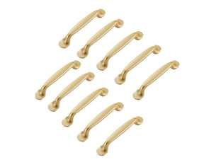 Poignées de placard doré 96mm – lot de 10