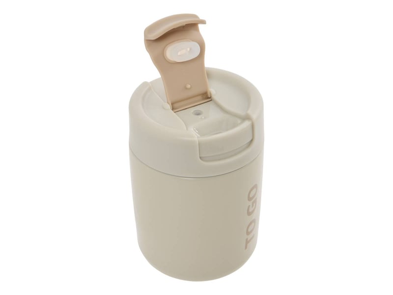  Mug isotherme rond 0,3l beige  - Conforama B