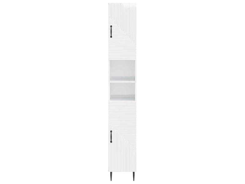 Colonne de salle de bain avec étagère ouverte haarlem shl5449 - Conforama D