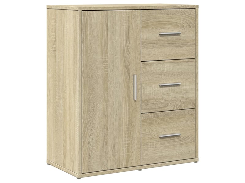  Buffets 2 pcs - bahut - meuble de rangement chêne sonoma 60x31x70 cm bois d'ingénierie  - Conforama D
