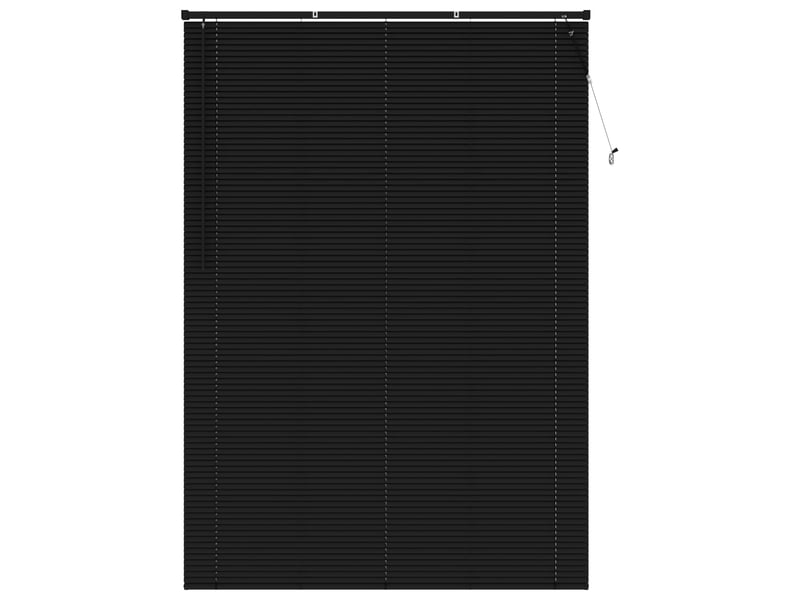  Store vénitien, store de fenêtre noir 213 x 150 cm 25 mm pvc cf48142  - Conforama A
