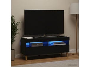 Meuble tv coloris noir 1 cm <strong></strong>  <strong></strong>