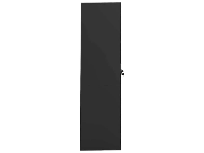  Garde-robe chambre, armoire de rangement anthracite 80x50x180 cm acier  - Conforama C