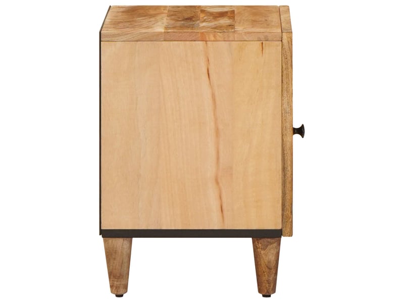  Table de chevet 2 pièces marron 40 x 33,5 x 46 cm  - Conforama D