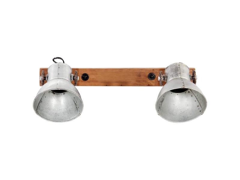  Lampe murale, applique murale industrielle argenté 45x25 cm e27  - Conforama C
