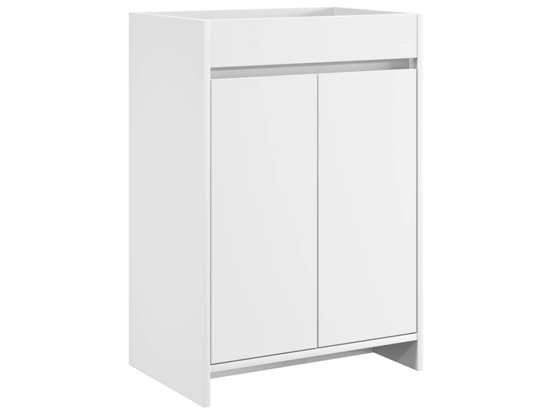  Ensemble de mobilier de salle de bain blanc 61x40x84.5 cm shl4172  - Conforama D