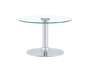 Table basse rond(e) coloris argenté SOGEU