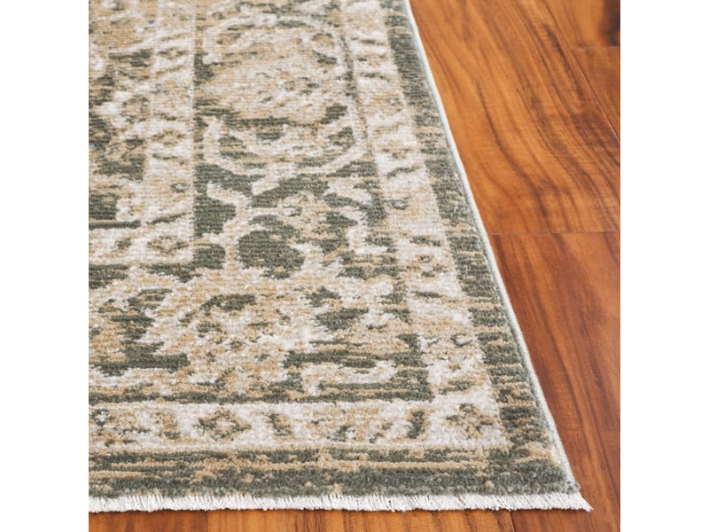  Tapis transitionnel en polypropylène vertbeige, 244 x 305 cm  - Conforama C