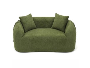 Canapé droit fixe OMNIGLINT TRADING LTD 2 places Tissu vert