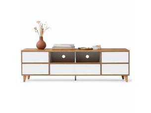 Meuble tv coloris bicolore 175 cm MODENVIE  