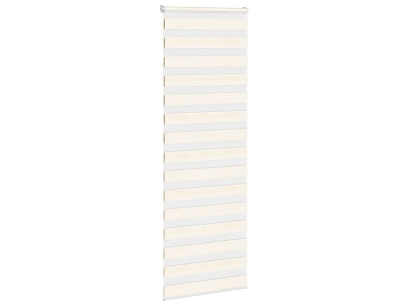  Store zèbre, store de fenêtre beige marbré largeur du tissu 85,9 cm polyester cf48330  - Conforama C