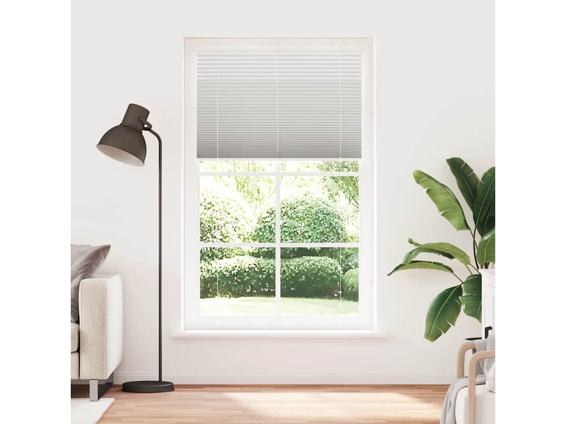  Store plissé, store de fenêtre gris clair 115x200cm largeur du tissu 114,4cm cf46879  - Conforama A