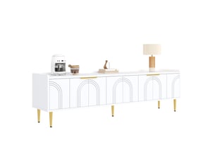 Meuble tv coloris blanc OOIILLEE