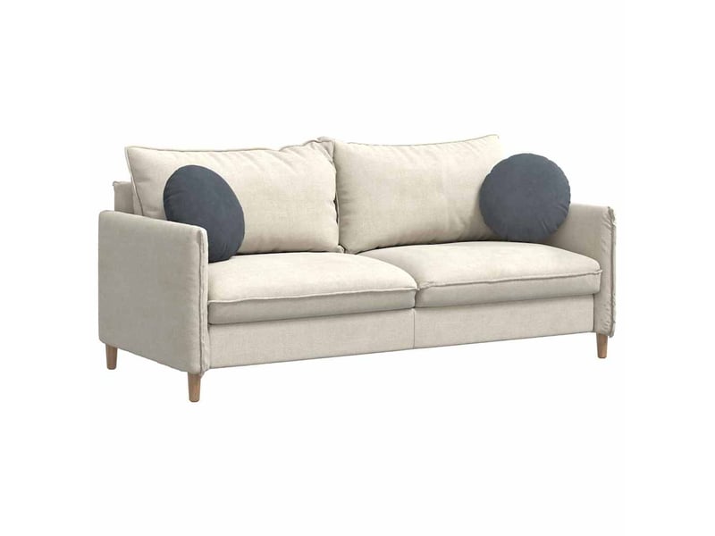  Lot de 2 coussins de siège, coussins décoratifs gris foncé ø 40 x 13 cm velours cf59931  - Conforama C