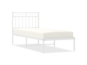 Lit simple 80x200 cm    coloris blanc
