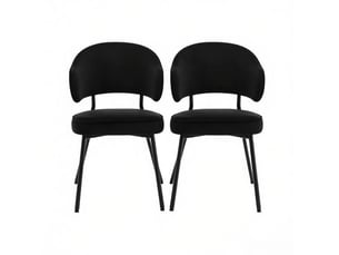 Pouf / repose pied <strong>DESMIU</strong> <strong></strong> noir