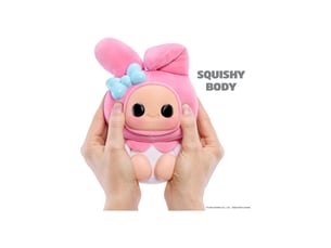 Peluche porte clefs my melody squishy multicolore