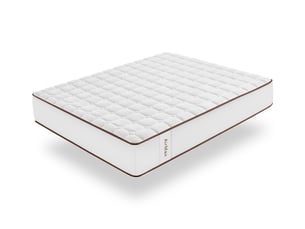 Matelas 110x190 cm MOONIA   Mousse + mémoire de forme soutien Medium épaisseur 30 cm