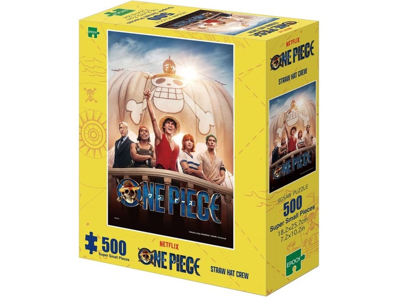  Puzzle 500 pièces super small pieces straw hats crew one piece 5282A - Conforama A