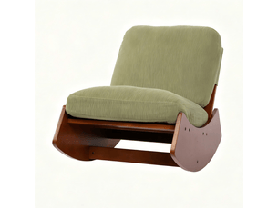 Fauteuil fixe  <strong></strong> Tissu vert