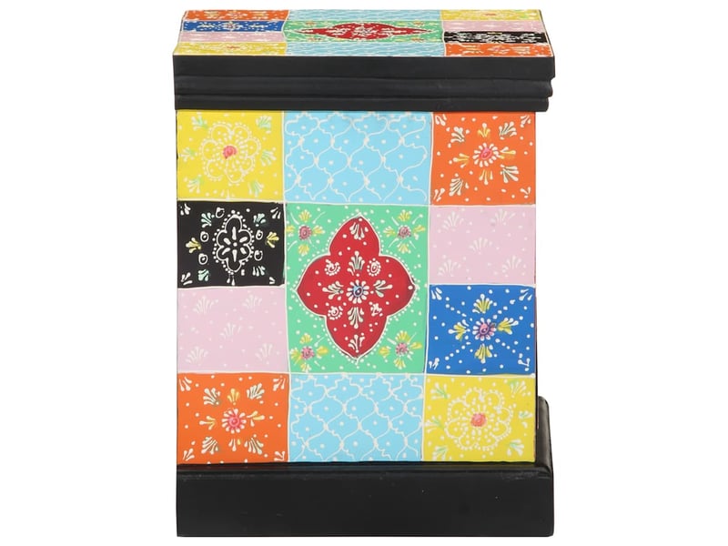  Table de chevet avec tiroir 2 pièces multicolore 40 x 35 x 45 cm  - Conforama E