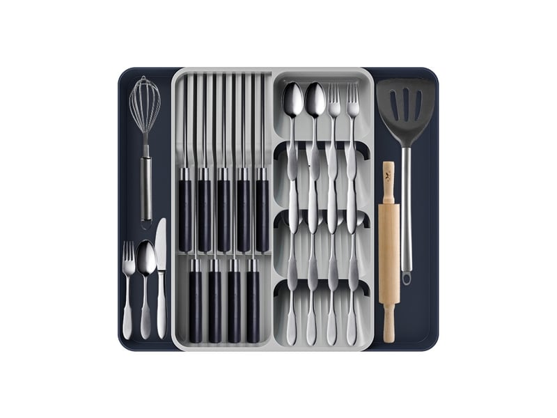 Range-couverts extensible pour tiroir – gris - Conforama A