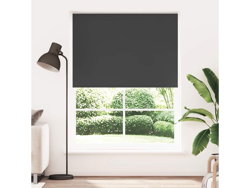 Store enrouleur occultant, store à rouleau 164,4 x 230 cm, largeur du tissu 160 cm, noir cf45454 - Conforama B