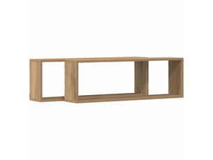 Etagère 80 cm coloris marron  