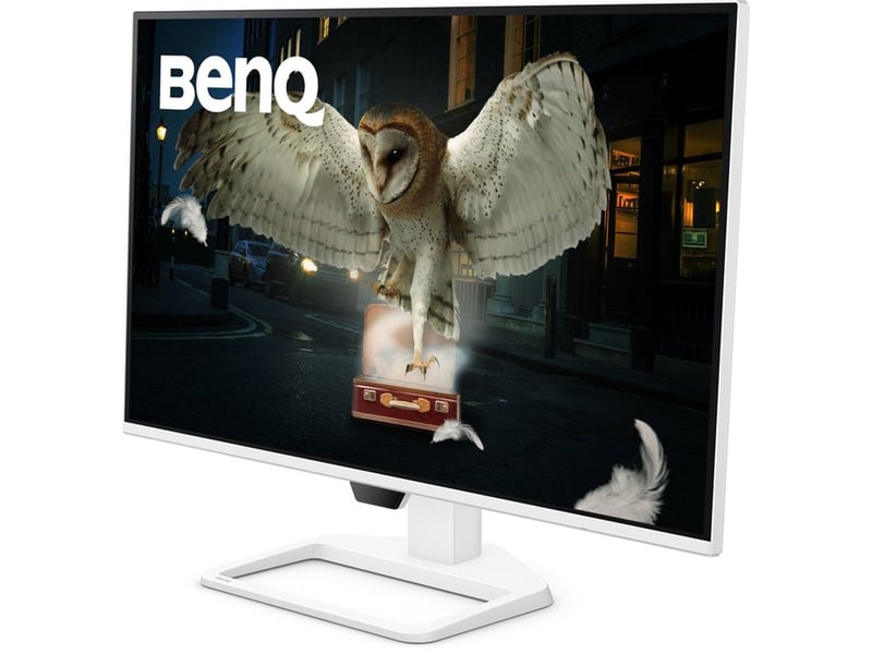 Ecran pc 27 pouces 2k qhd 200 hz hdr10 avec enceintes 5w blanc 9H.LP7LA.TBE - Conforama B