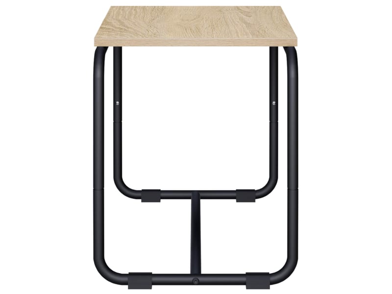  Meuble tv moderne, banc tv 60x35,5x42 cm chêne sonoma bois d'ingénierie  - Conforama D