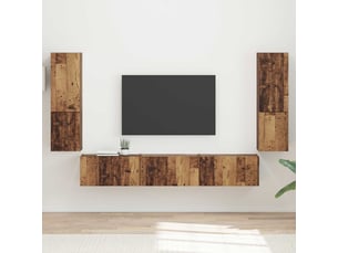 Meuble tv coloris marron 30 cm <strong></strong>  <strong></strong>
