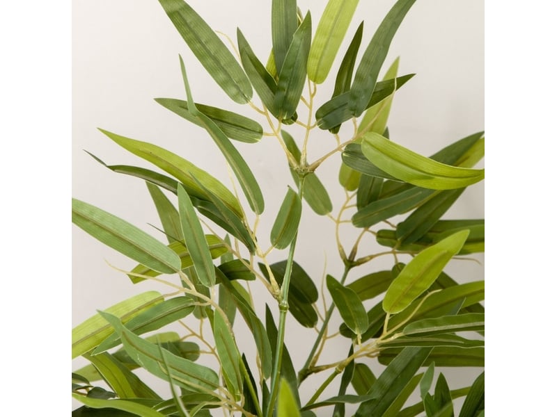  Bambou artificiel 90 cm avec pot vert  - Conforama D