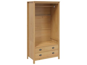 Armoire <strong></strong> <strong></strong> coloris marron largeur 84 cm