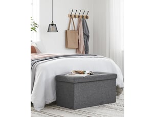 Pouf / repose pied SANS MARQUE gris