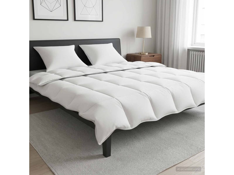  Ensemble de couette et oreillers de lit 3 pcs - duvet 260 x 220 cm hiver  - Conforama B