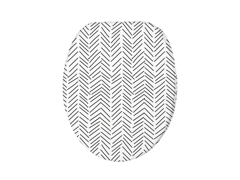  Abattant wc thermodur chevron - frein de chute  - Conforama A