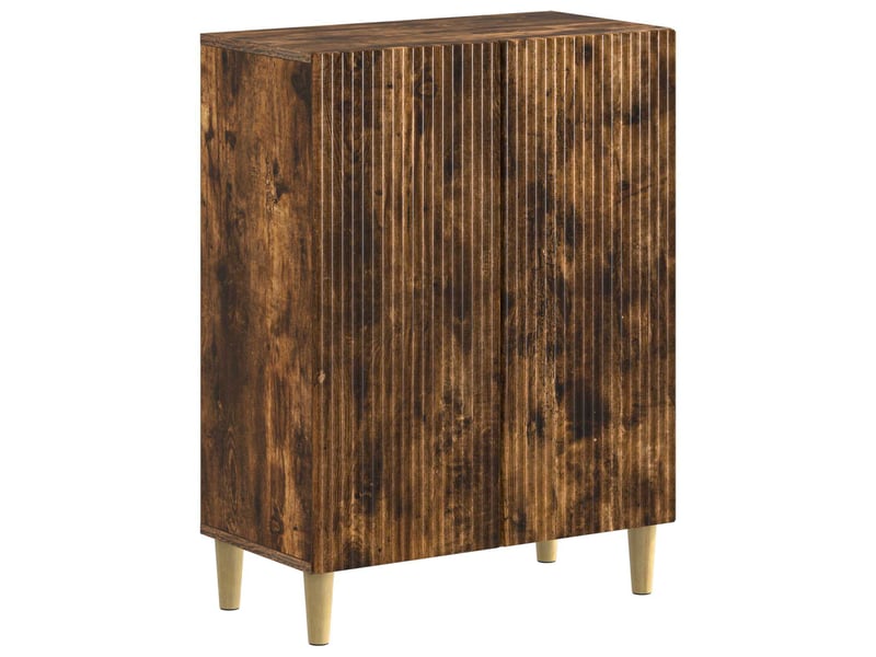  Ensemble de meuble de salle de bain 3 pièces arnhem chêne fumé cf63317  - Conforama C