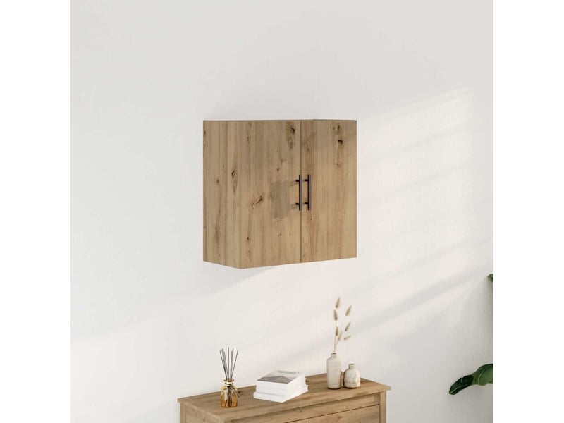  Meuble mural, meuble de rangement salon 60 x 31,5 x 60 cm bois d'ingénierie  - Conforama B